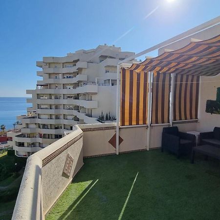 Benalbeach. Espectacular Terraza, Vistas Al Mar. ベナルマデナ エクステリア 写真