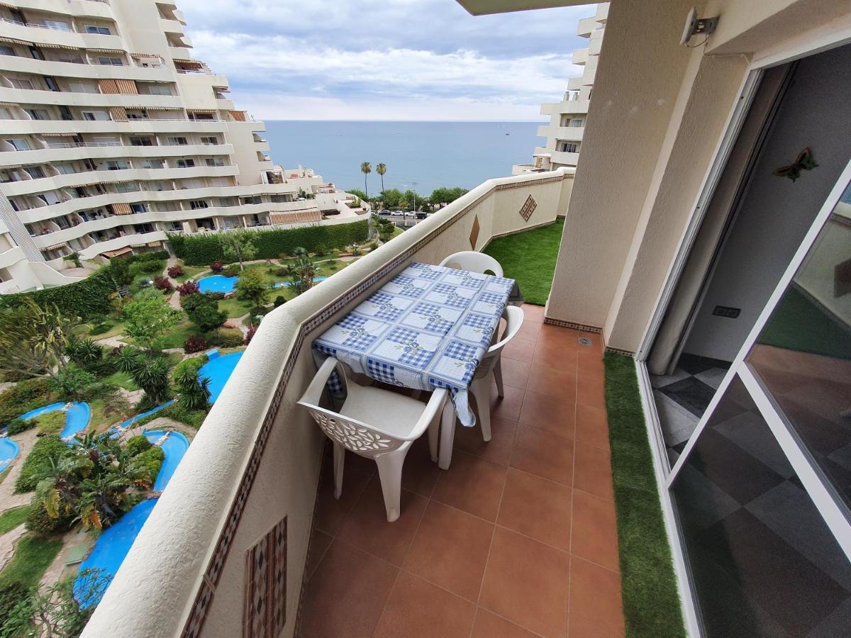 Benalbeach. Espectacular Terraza, Vistas Al Mar. ベナルマデナ エクステリア 写真